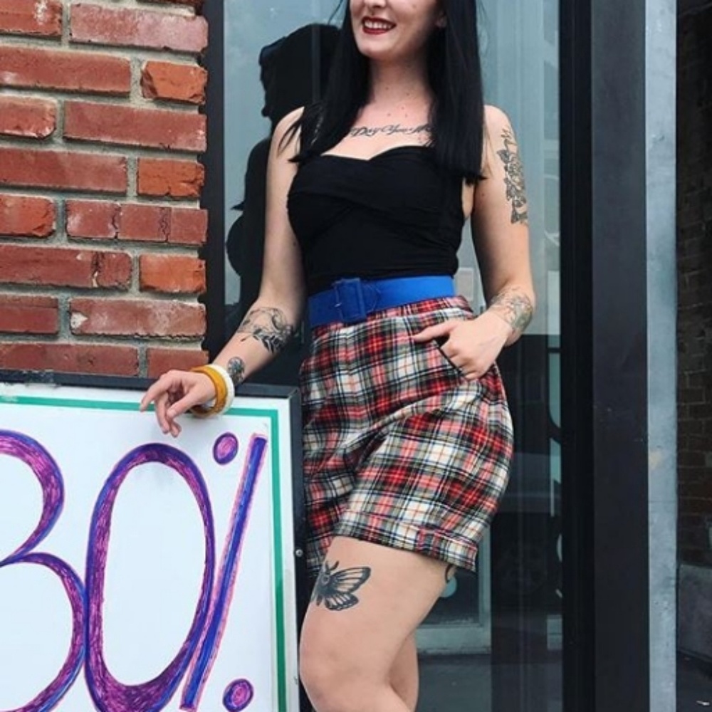 Vintage 1950's Super High Waist Shorts